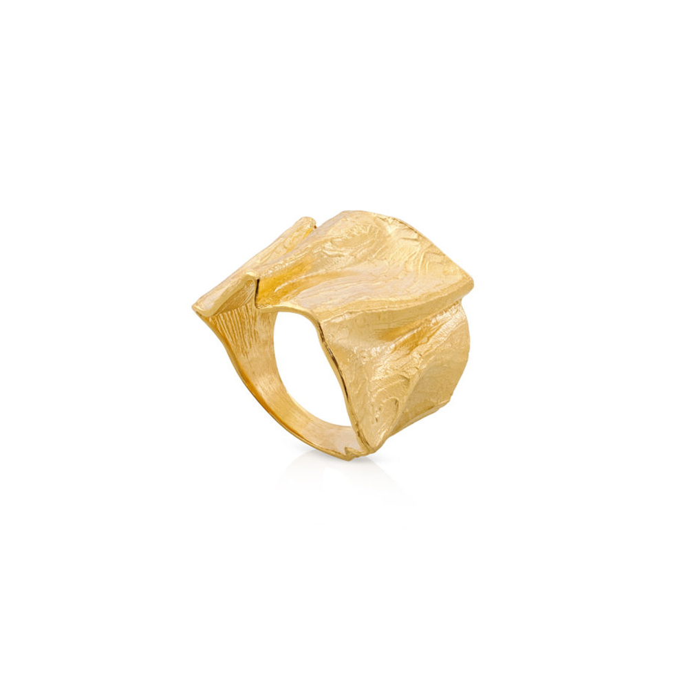 Alpine Ring Gold Plate - Megemeria